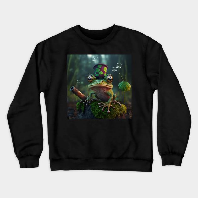 Fancy Bubbles Crewneck Sweatshirt by myepicass